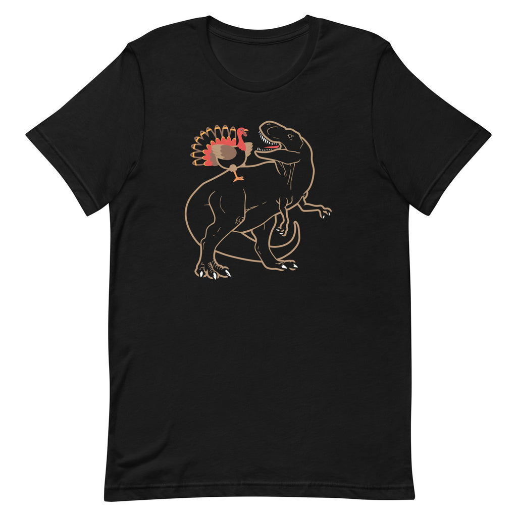 Turkey Riding T-Rex Men's Signature Tee product image 1