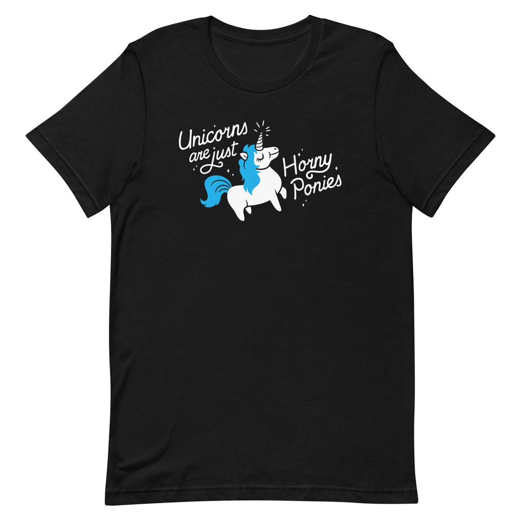 Unicorns Are Just Horny Ponies Men's Signature Tee product image 1