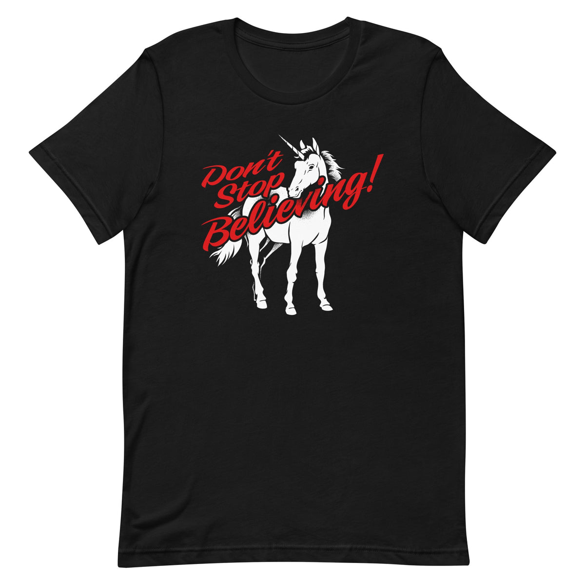 Don't Stop Believing Unicorn Men's Signature Tee product image 1