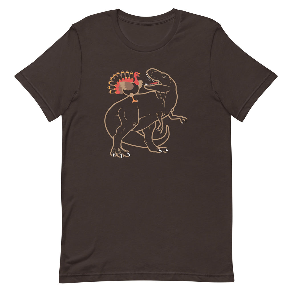 Turkey Riding T-Rex Men's Signature Tee product image 3
