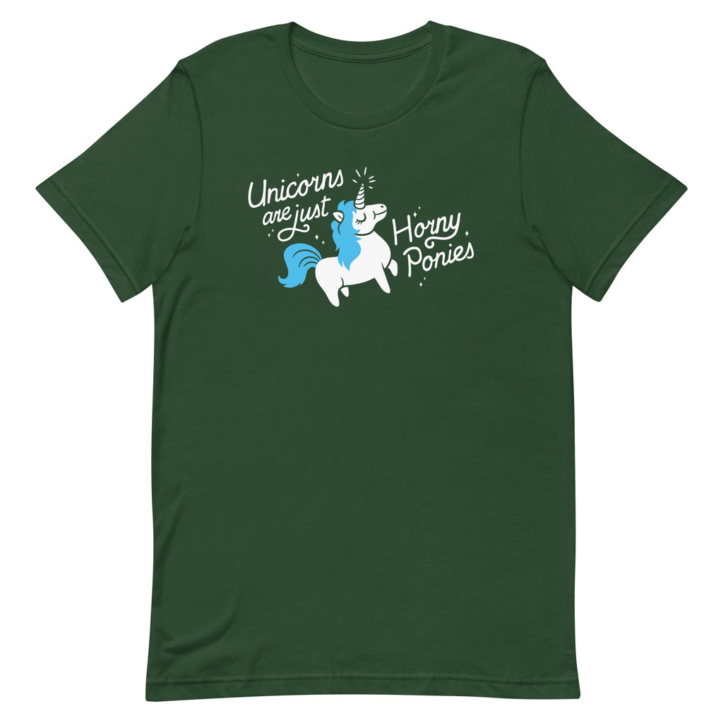 Unicorns Are Just Horny Ponies Men's Signature Tee product image 4