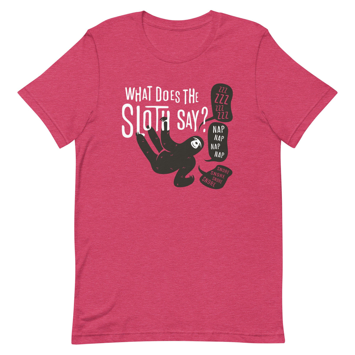 What Does The Sloth Say? Men's Signature Tee product image 2