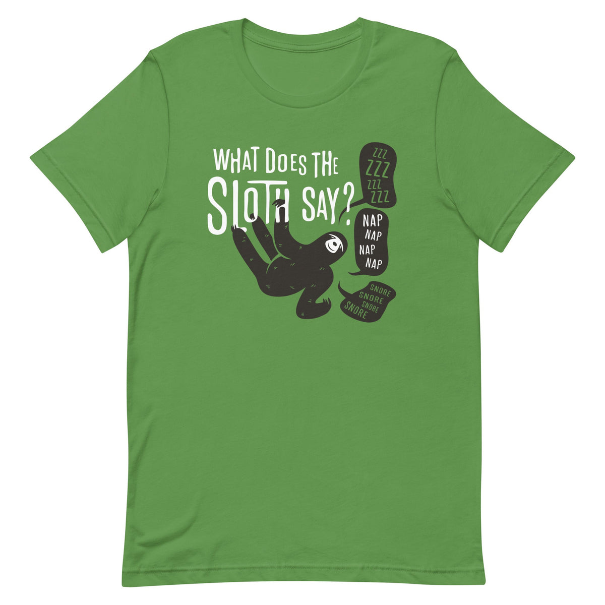 What Does The Sloth Say? Men's Signature Tee product image 1