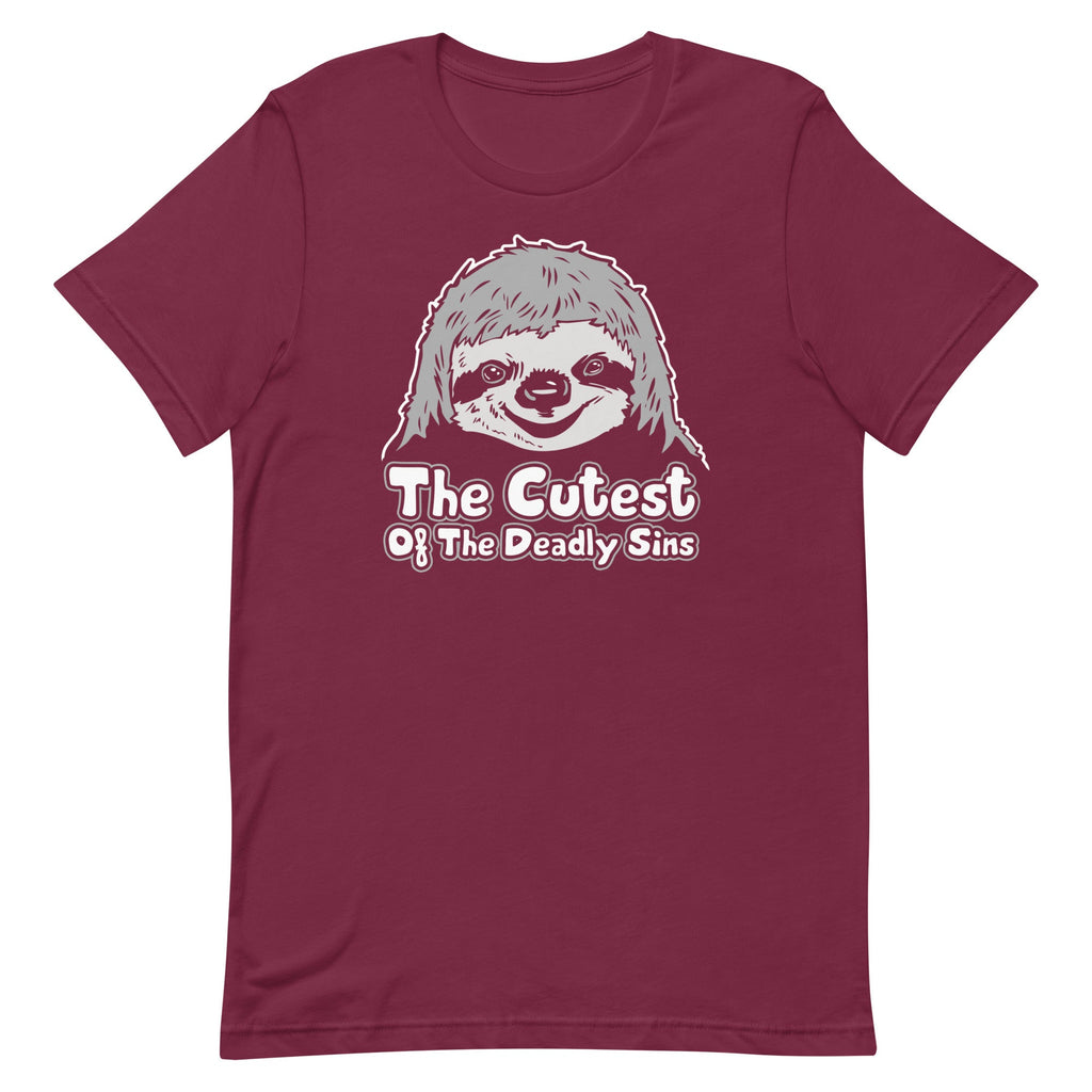 Sloth, The Cutest Of Deadly Sins Men's Signature Tee product image 4