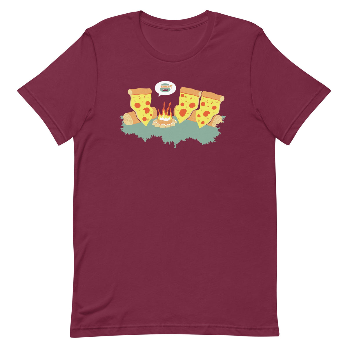 Pizza Campfire Story Men's Signature Tee product image 3