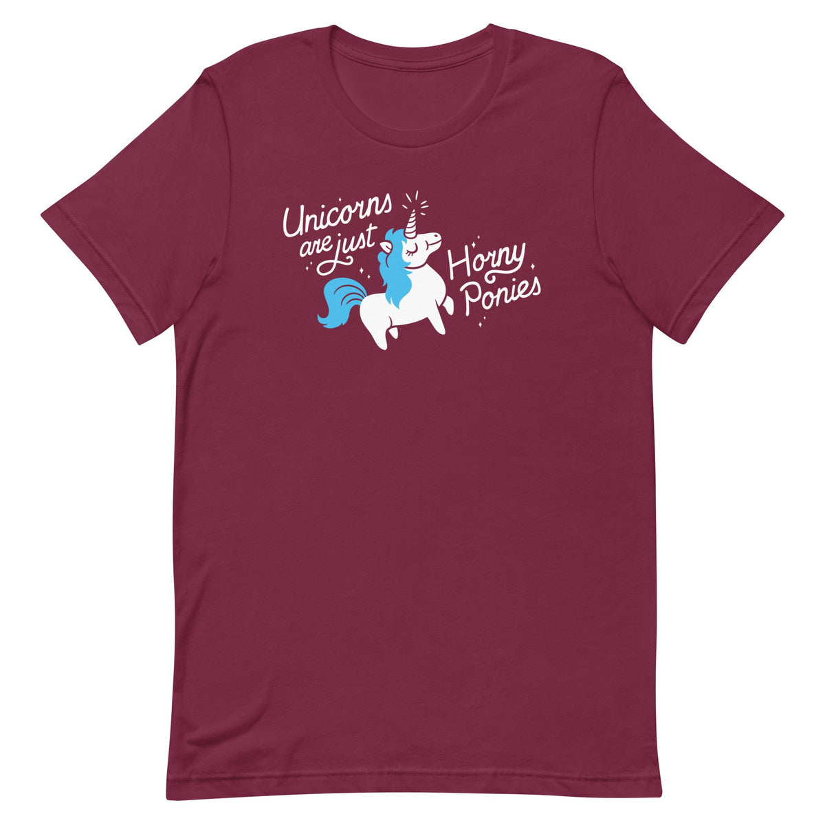 Unicorns Are Just Horny Ponies Men's Signature Tee product image 3