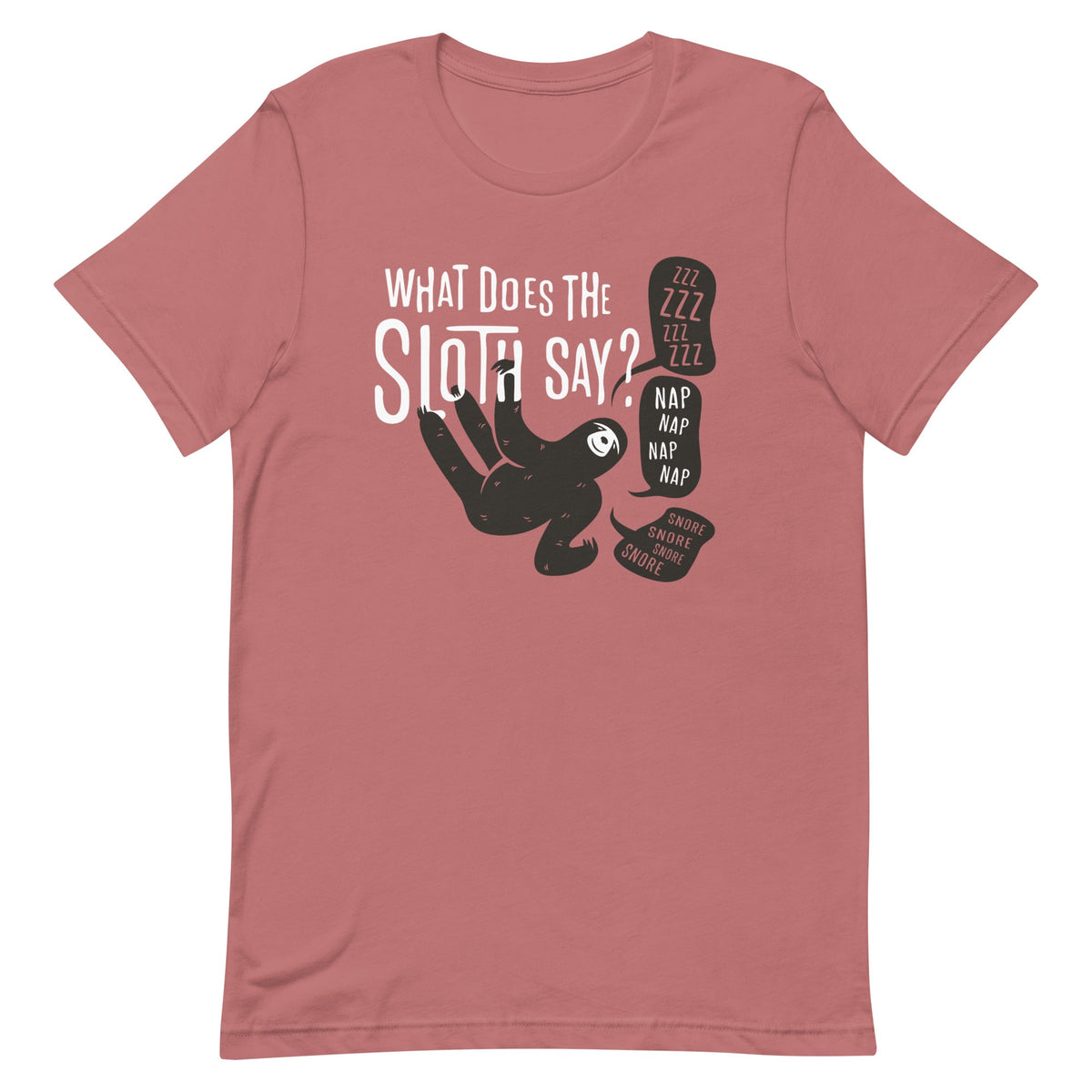 What Does The Sloth Say? Men's Signature Tee product image 4