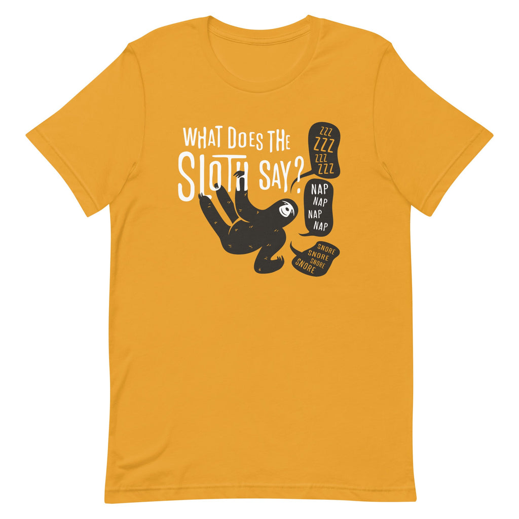 What Does The Sloth Say? Men's Signature Tee product image 6
