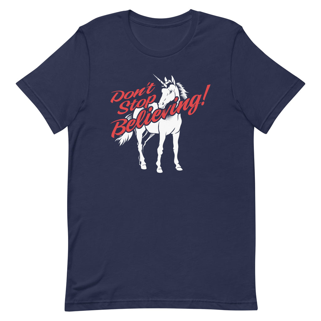 Don't Stop Believing Unicorn Men's Signature Tee product image 2