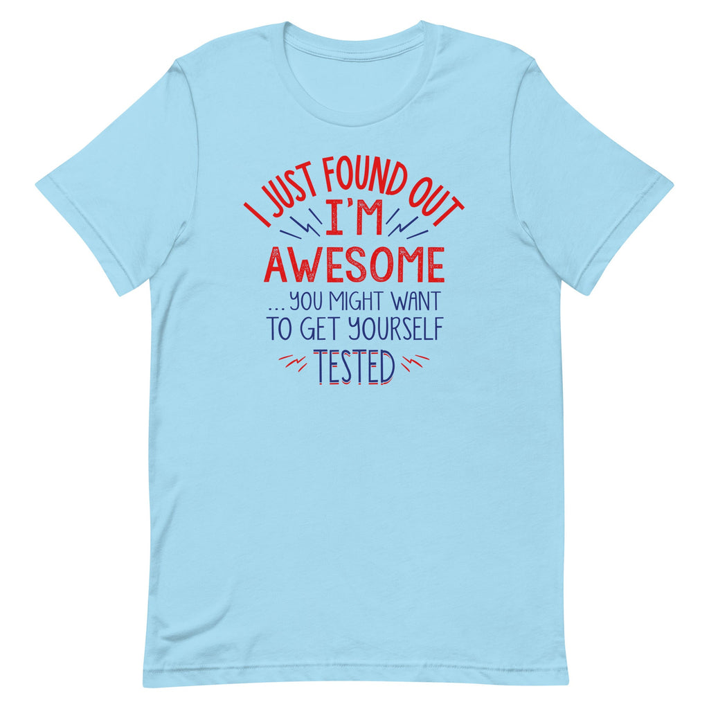 I'm Awesome, Get Yourself Tested Men's Signature Tee product image 2