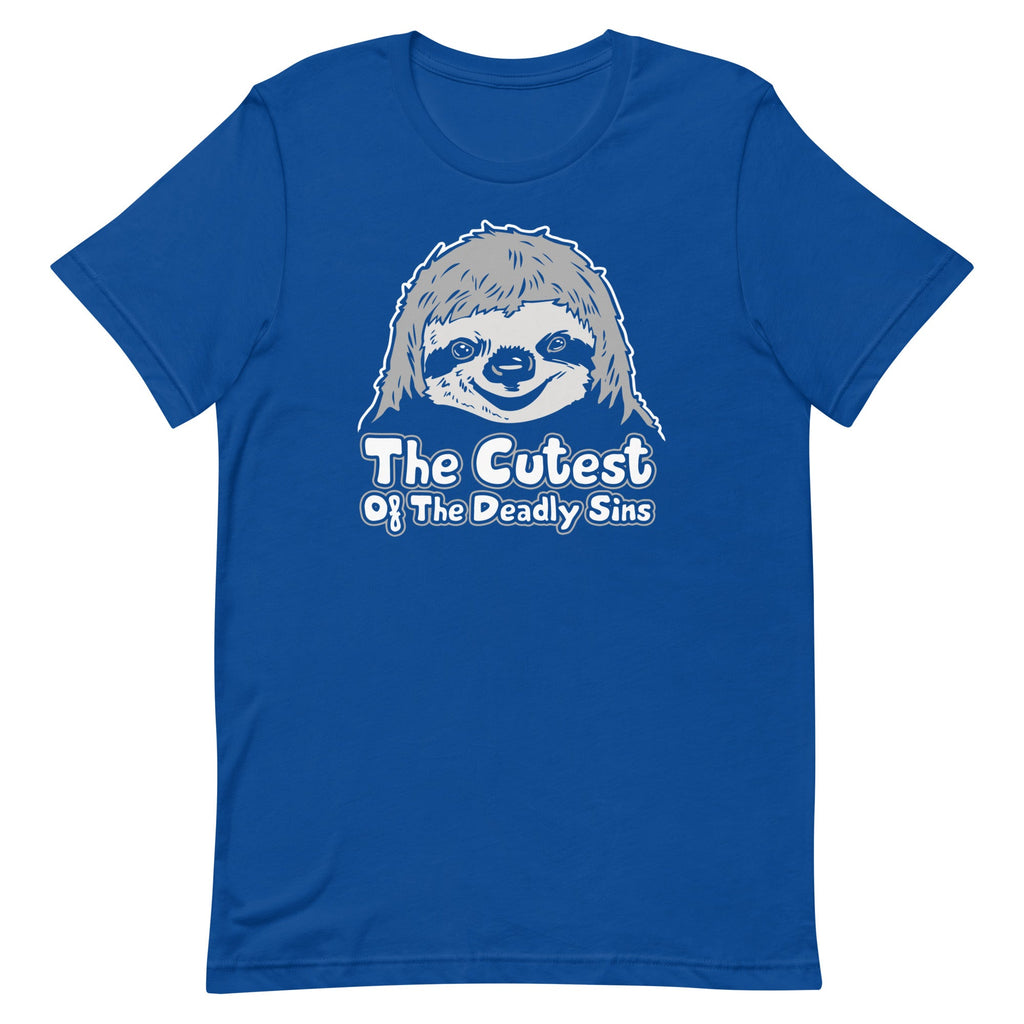 Sloth, The Cutest Of Deadly Sins Men's Signature Tee product image 5
