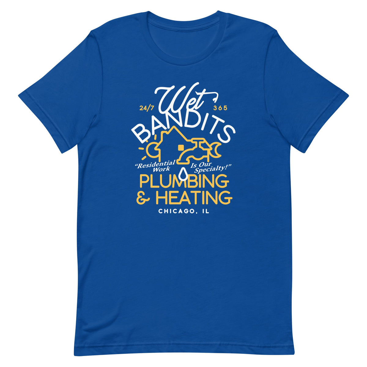 Wet Bandits Plumbing & Heating Men's Signature Tee product image 5