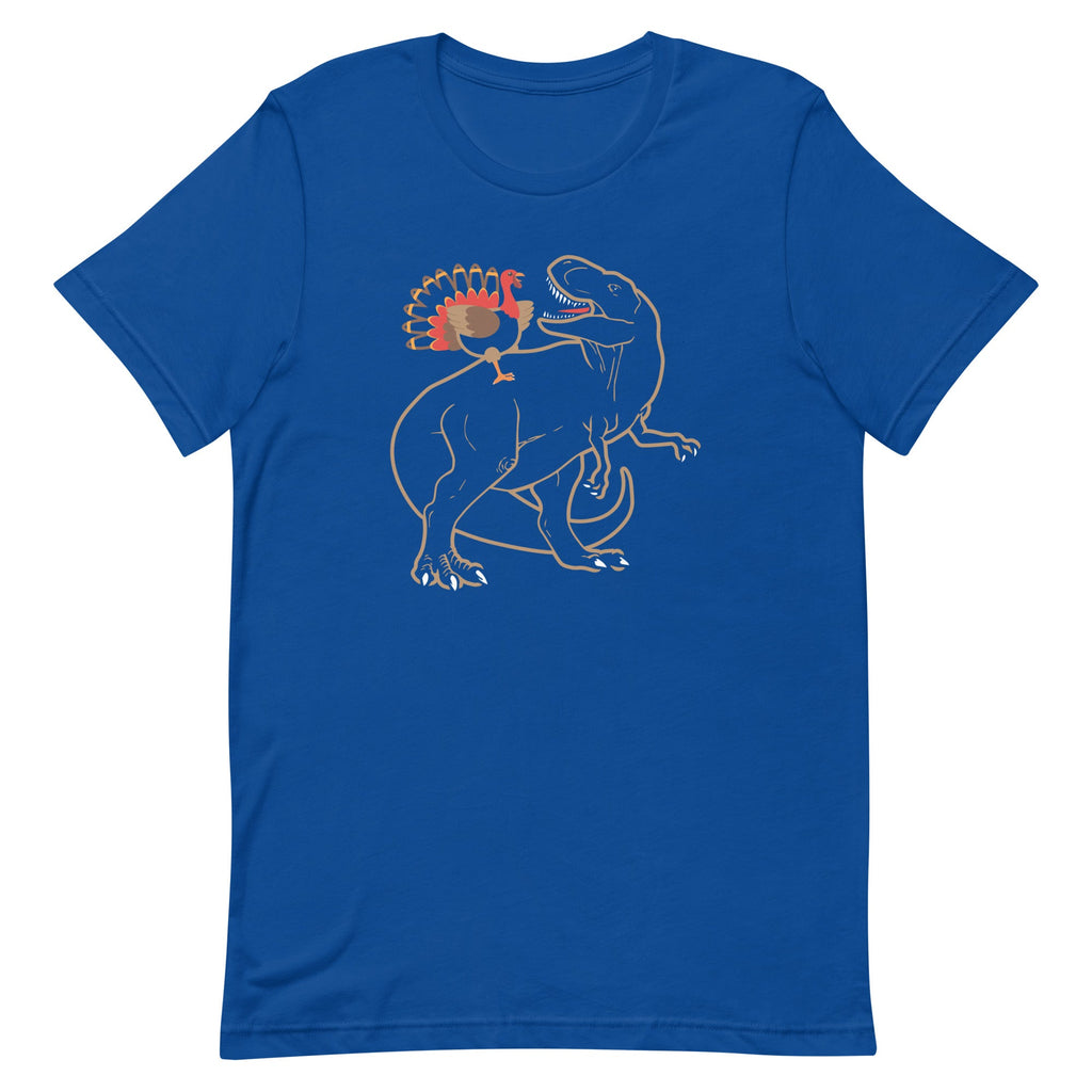 Turkey Riding T-Rex Men's Signature Tee product image 6