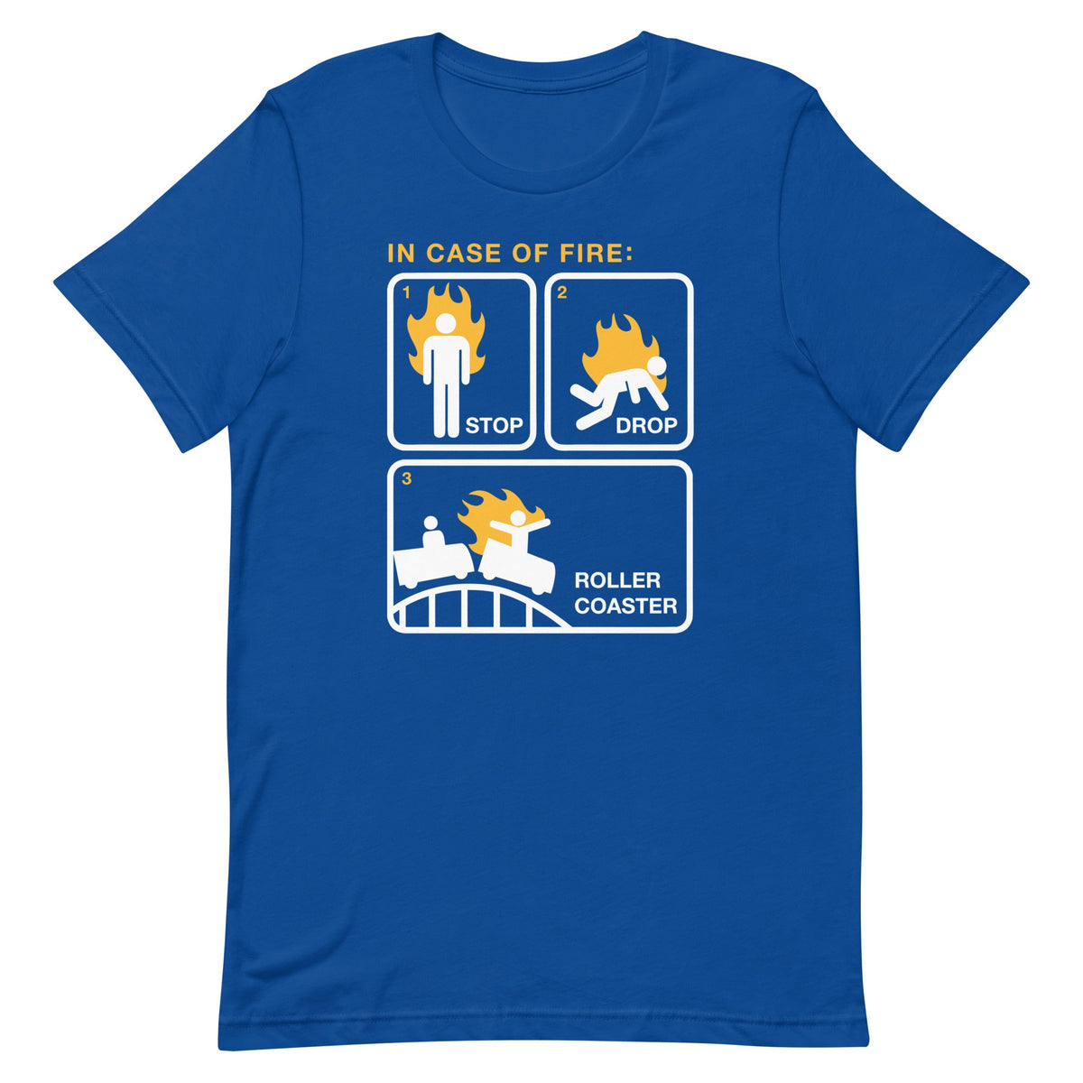 Stop Drop Roller Coaster Men's Signature Tee product image 5