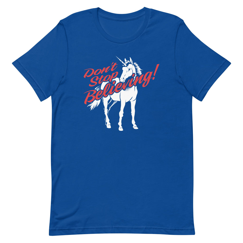Don't Stop Believing Unicorn Men's Signature Tee product image 3