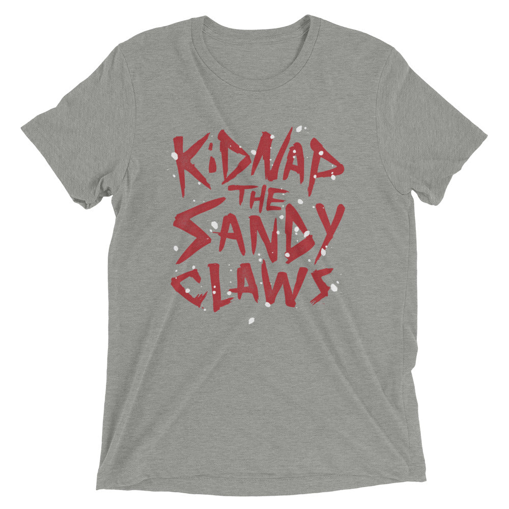 Kidnap The Sandy Claws Men's Tri-Blend Tee product image 3