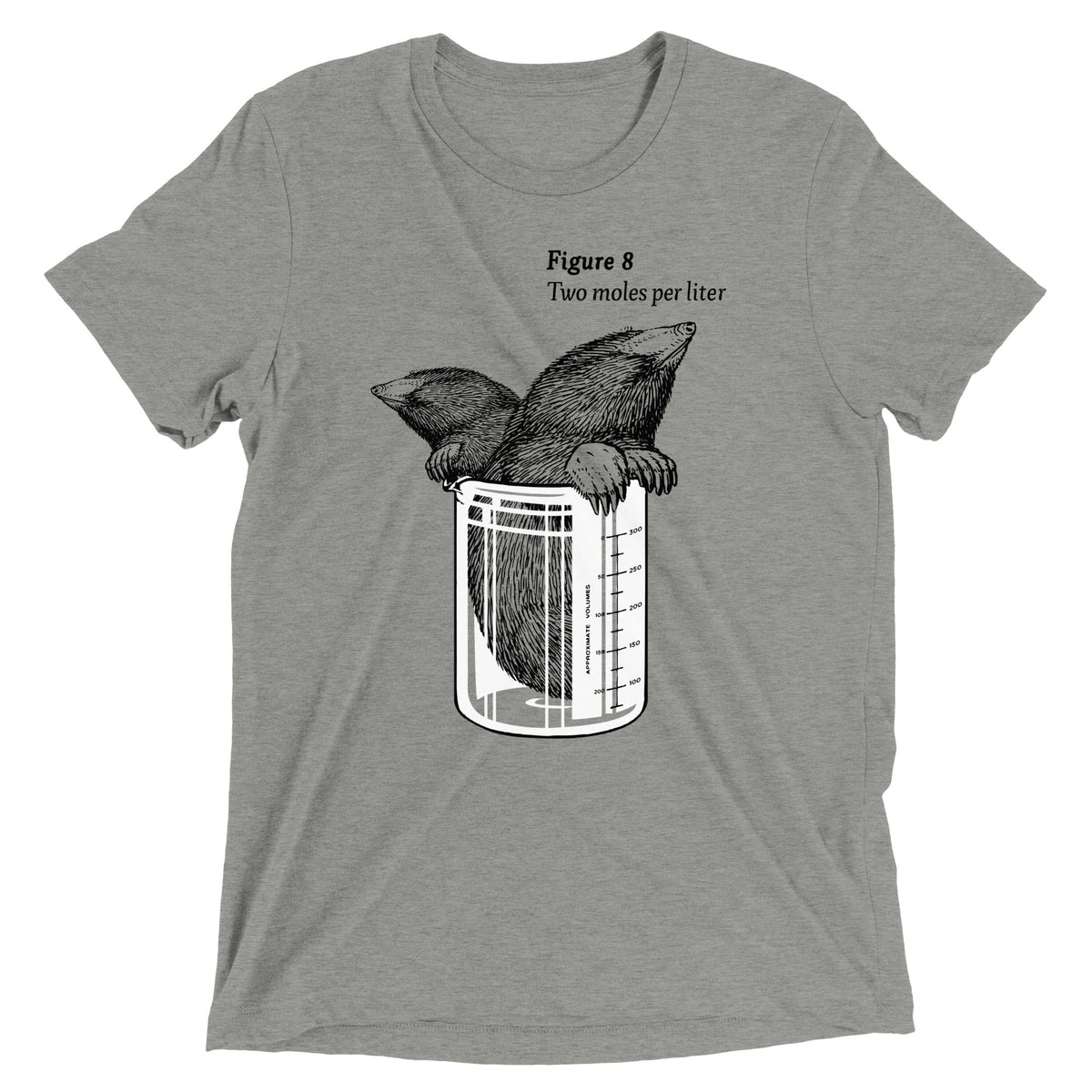 Two Moles Per Liter Men's Tri-Blend Tee product image 1
