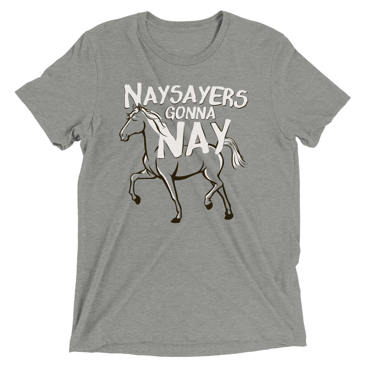Nay Sayers Gonna Men's Tri-Blend Tee product image 2