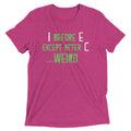 I Before E Except After C Men's Tri-Blend Tee product image 1