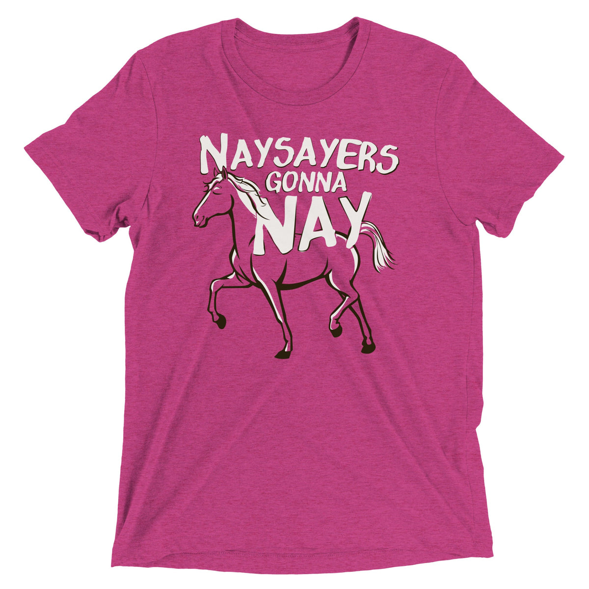 Nay Sayers Gonna Men's Tri-Blend Tee product image 3