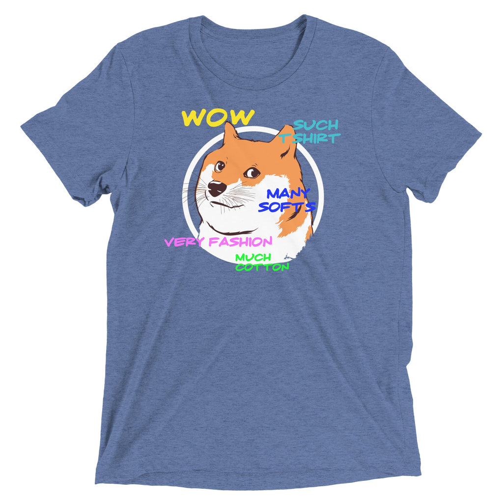 Doge Shirt Men's Tri-Blend Tee product image 2