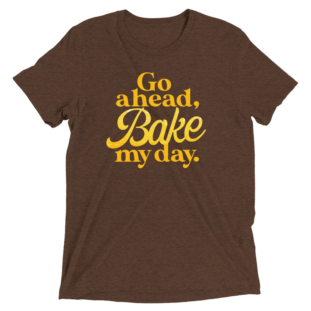 Go Ahead, Bake My Day Men's Tri-Blend Tee product image 3