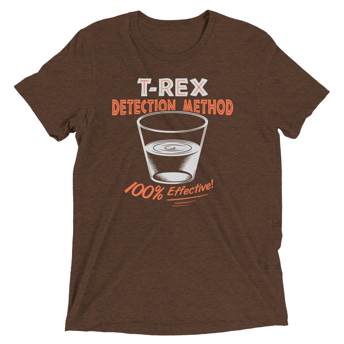 T-Rex Detection Method Men's Tri-Blend Tee product image 1
