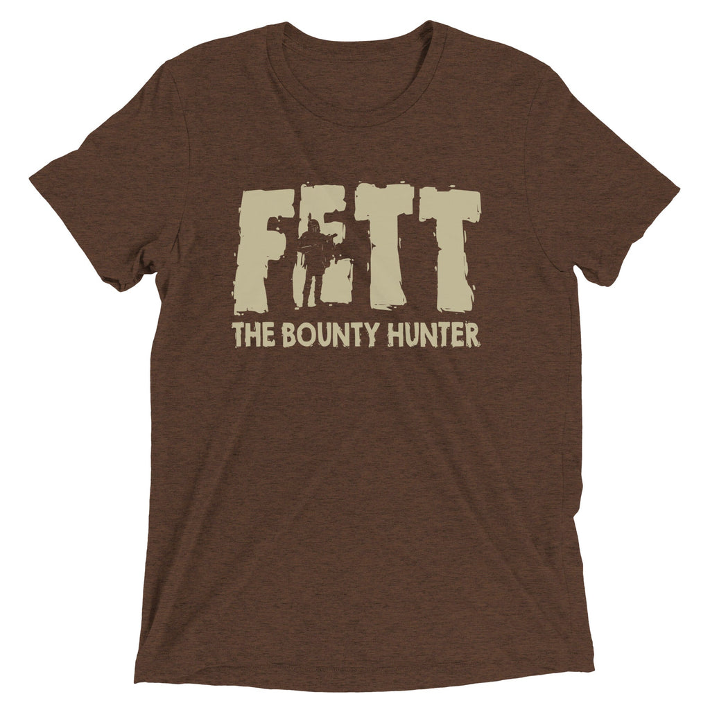Fett, Bounty Hunter Men's Tri-Blend Tee product image 1