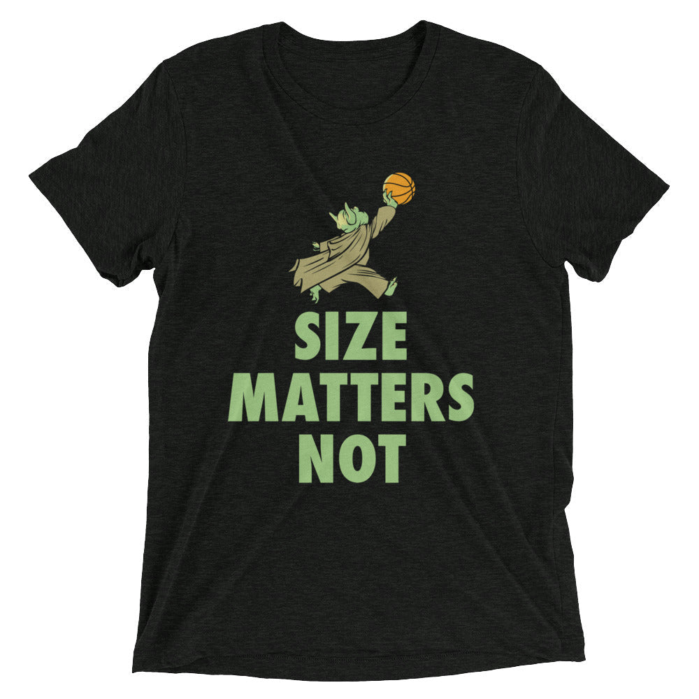 Size Matters Not Men's Tri-Blend Tee product image 3