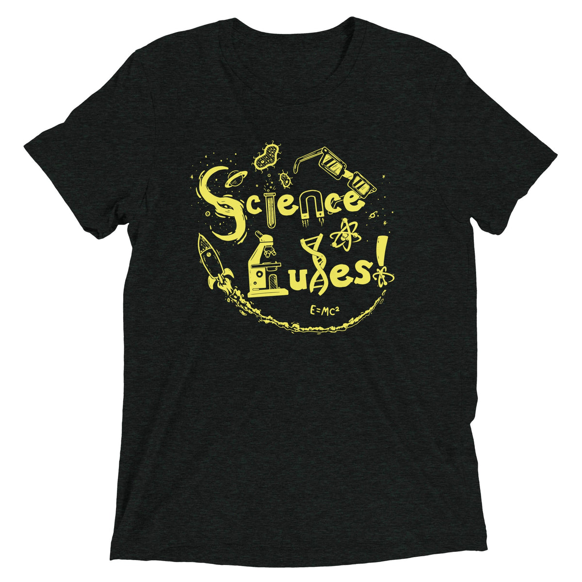 Science Rules! Men's Tri-Blend Tee product image 1