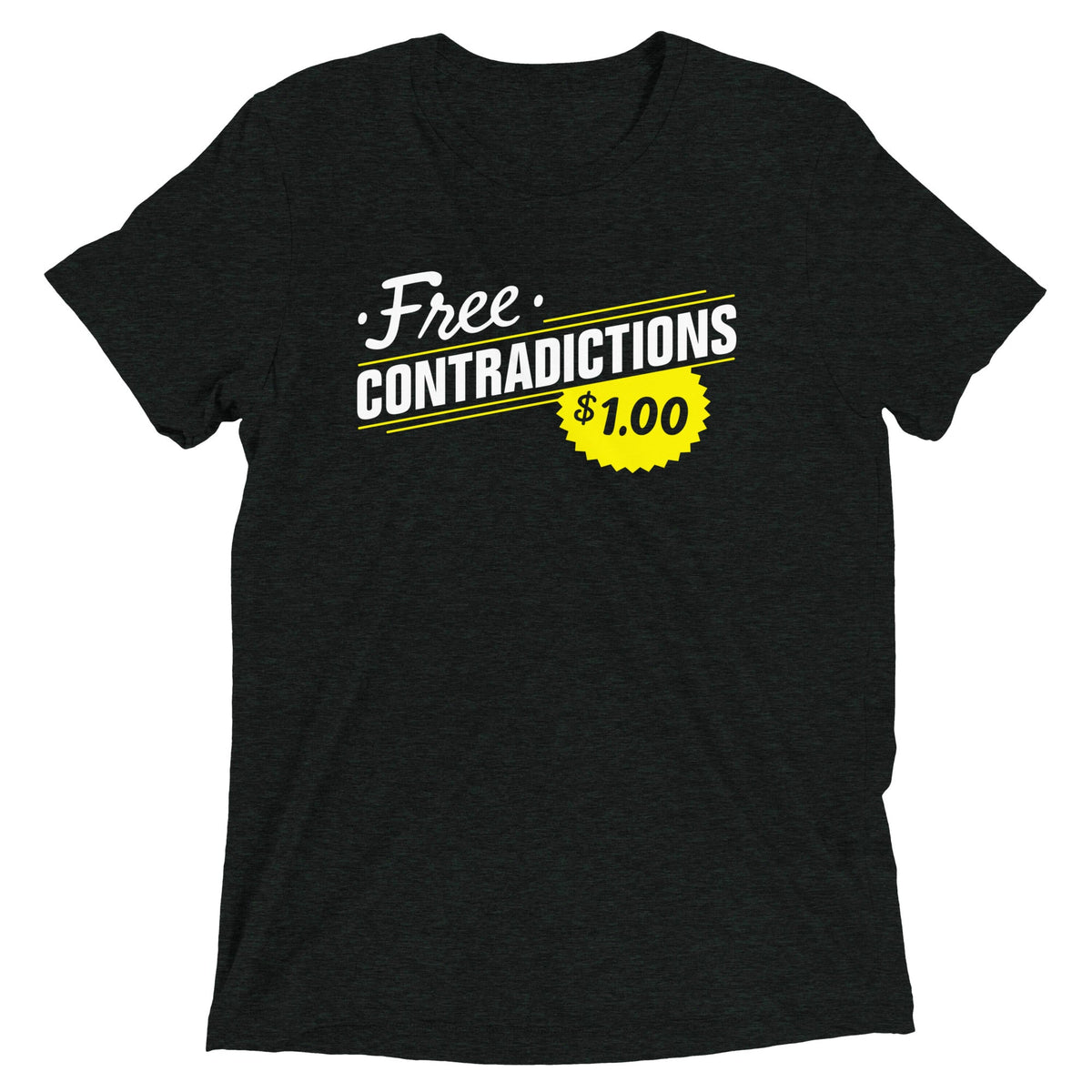 Free Contradictions Men's Tri-Blend Tee product image 2