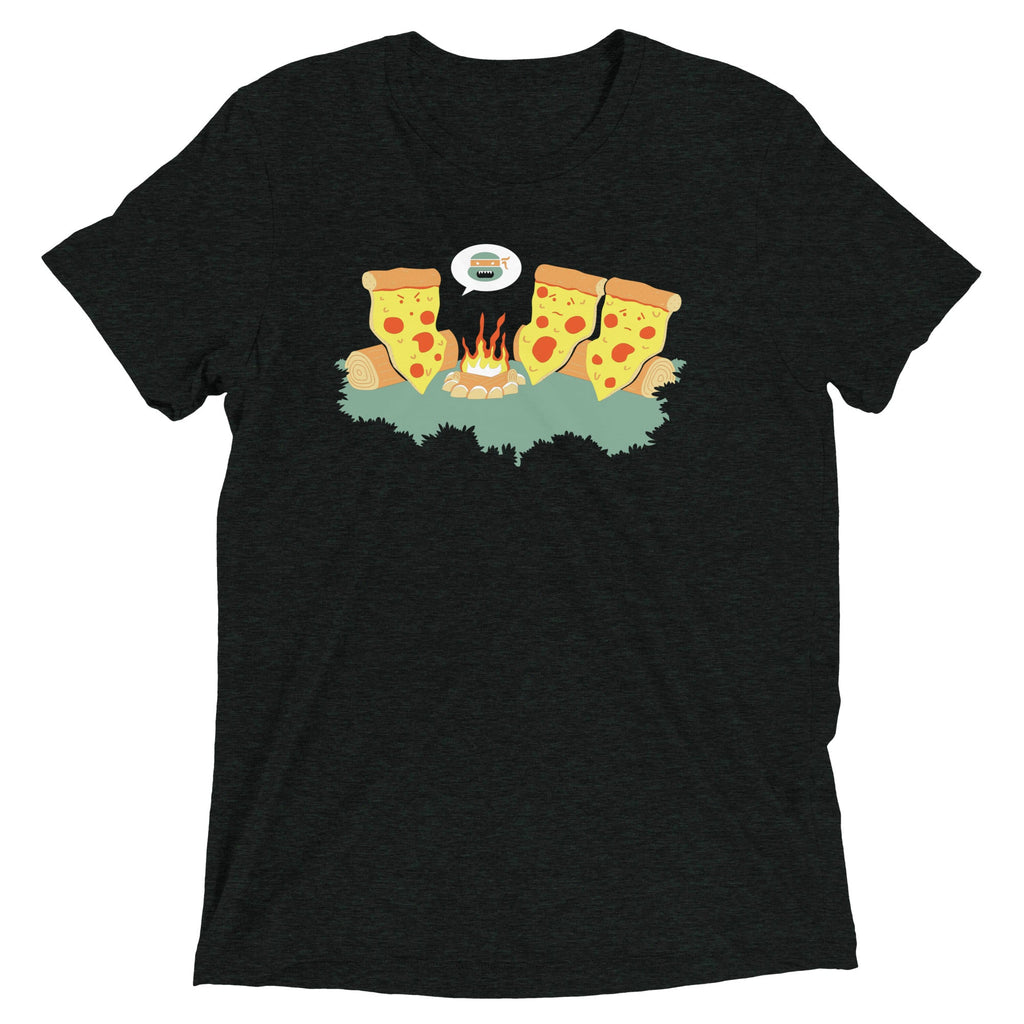Pizza Campfire Story Men's Tri-Blend Tee product image 1
