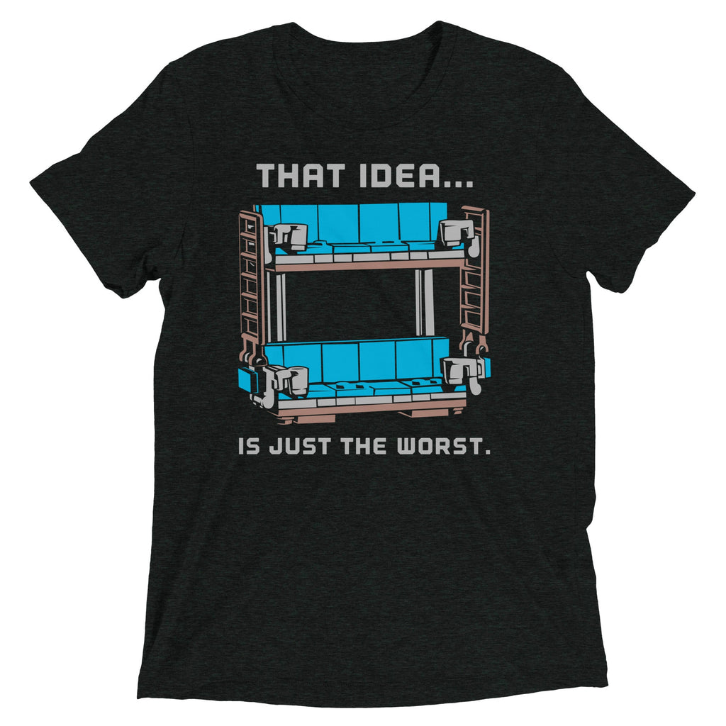 Double Decker Couch Men's Tri-Blend Tee product image 2