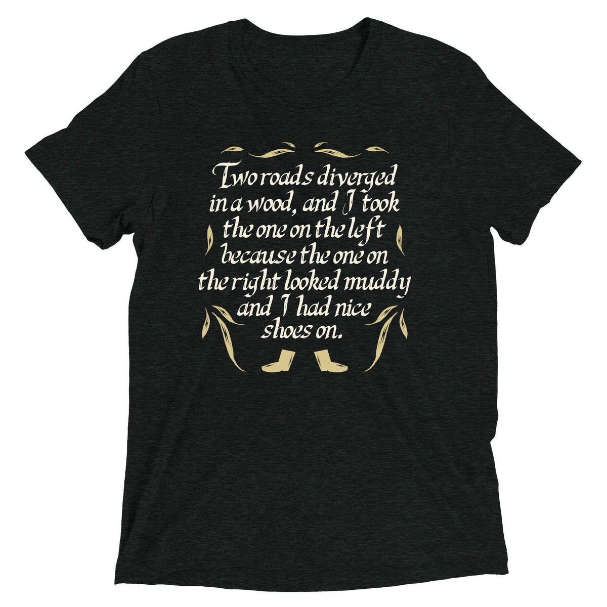 Two Roads Diverged Men's Tri-Blend Tee product image 2
