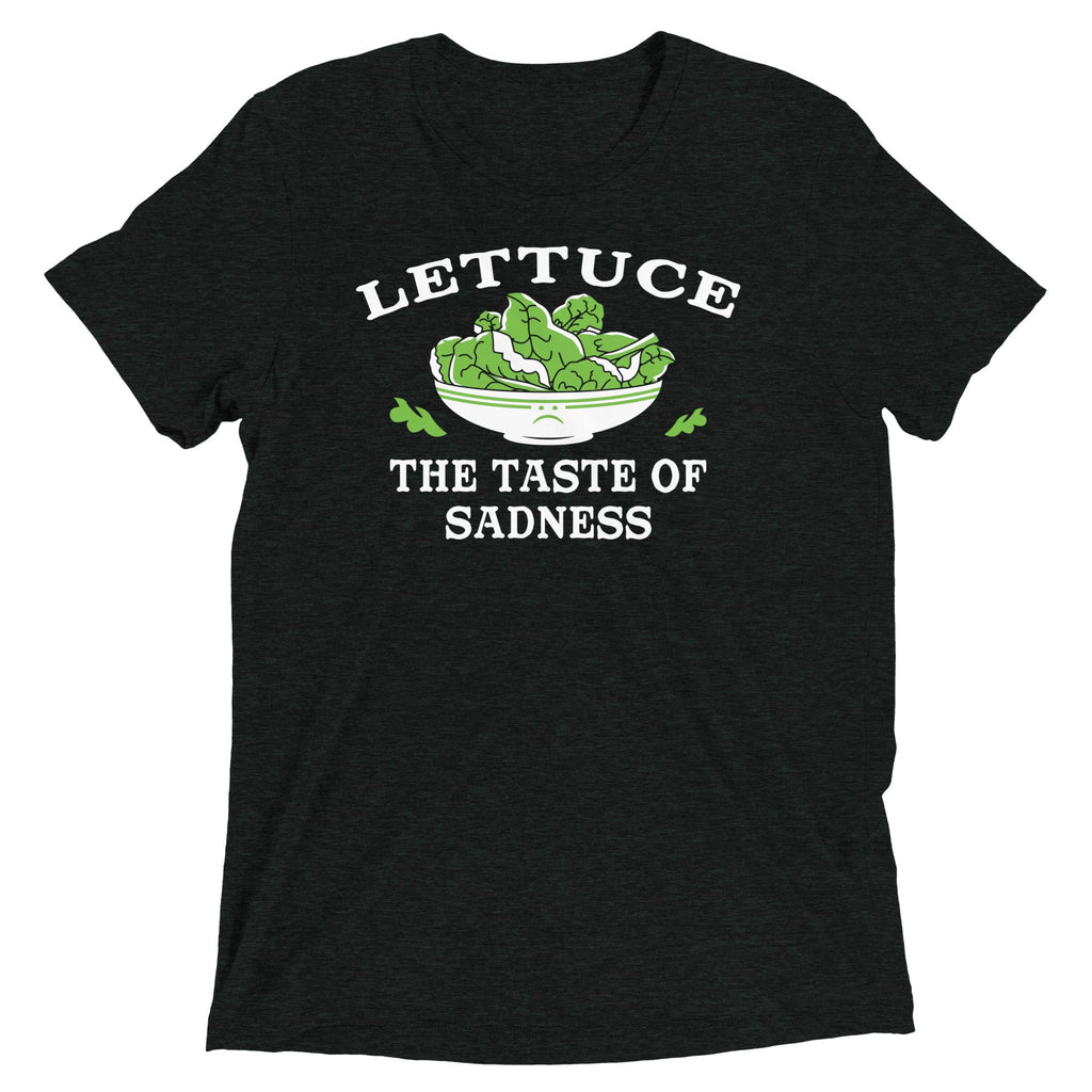 Lettuce, The Taste Of Sadness Men's Tri-Blend Tee product image 1