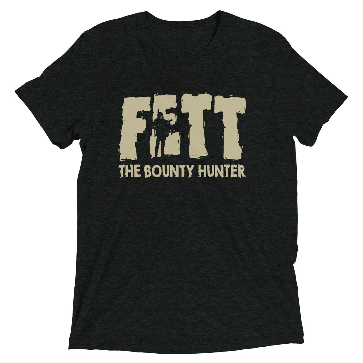 Fett, Bounty Hunter Men's Tri-Blend Tee product image 2