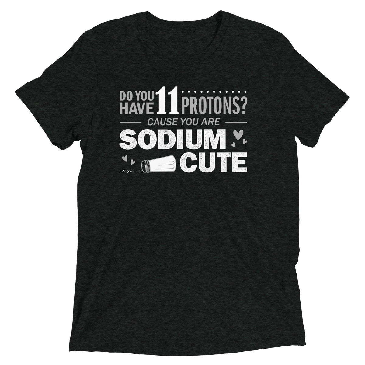Do You Have 11 Protons? Men's Tri-Blend Tee product image 2