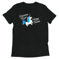 Unicorns Are Just Horny Ponies Men's Tri-Blend Tee product image 1