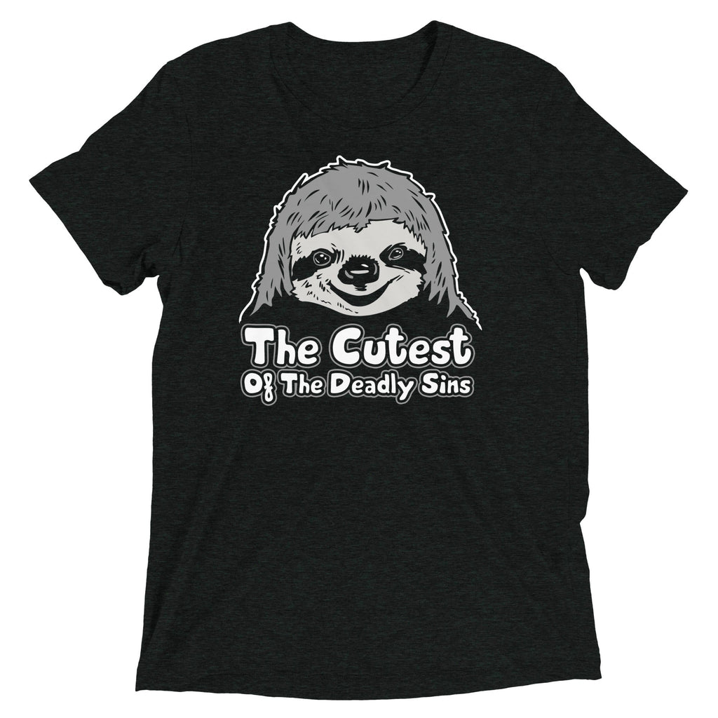 Sloth, The Cutest Of Deadly Sins Men's Tri-Blend Tee product image 2