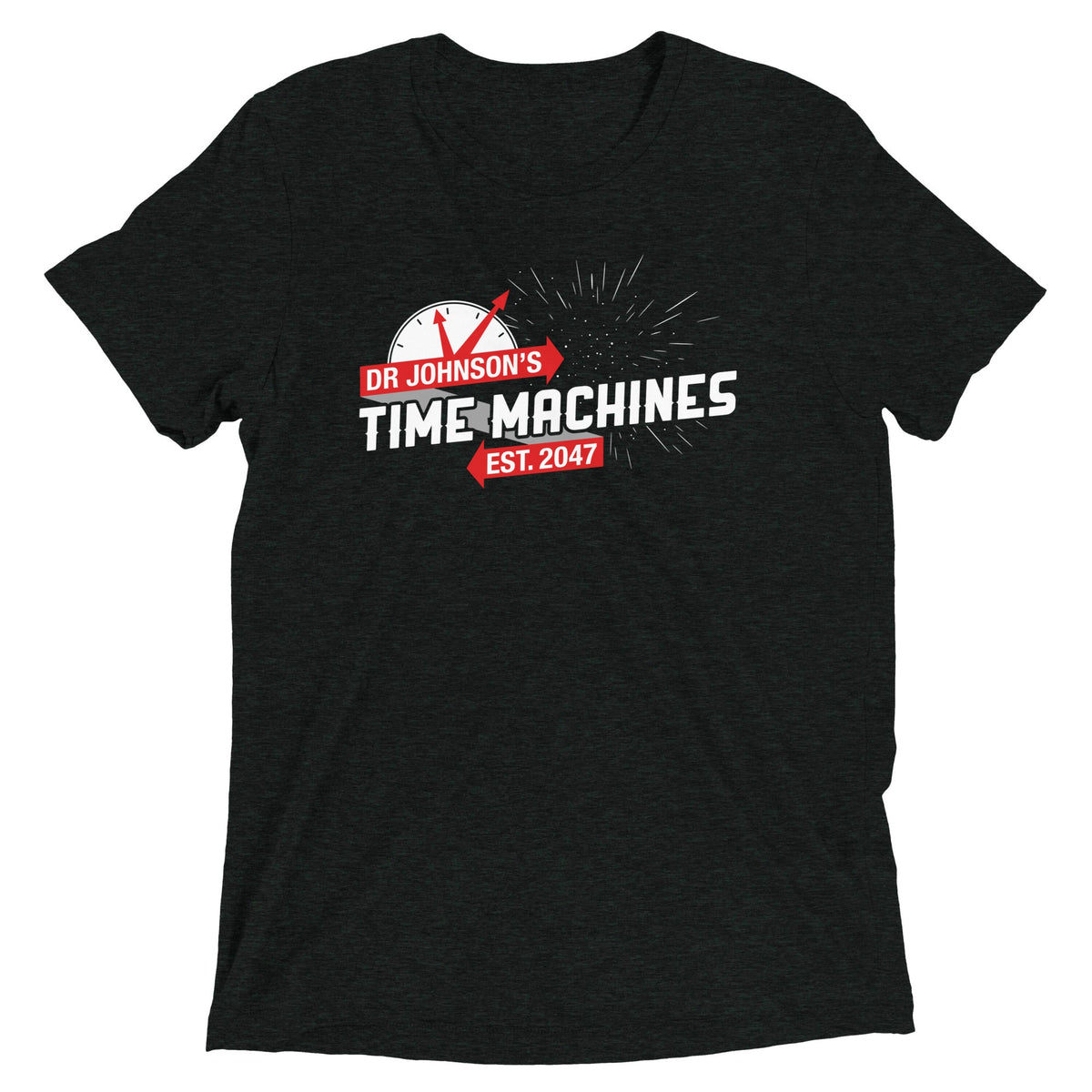 Dr Johnson's Time Machines Men's Tri-Blend Tee product image 1