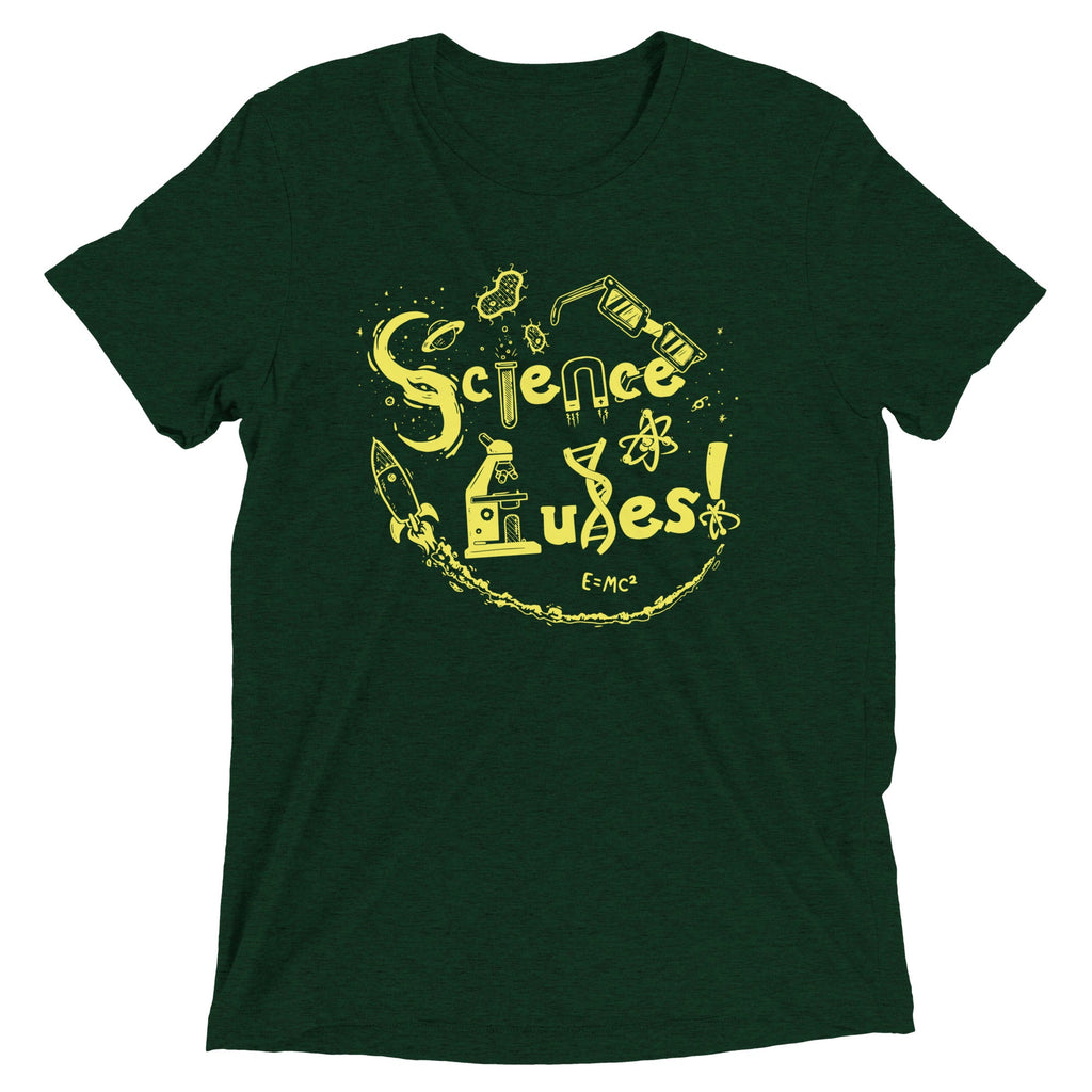 Science Rules! Men's Tri-Blend Tee product image 2