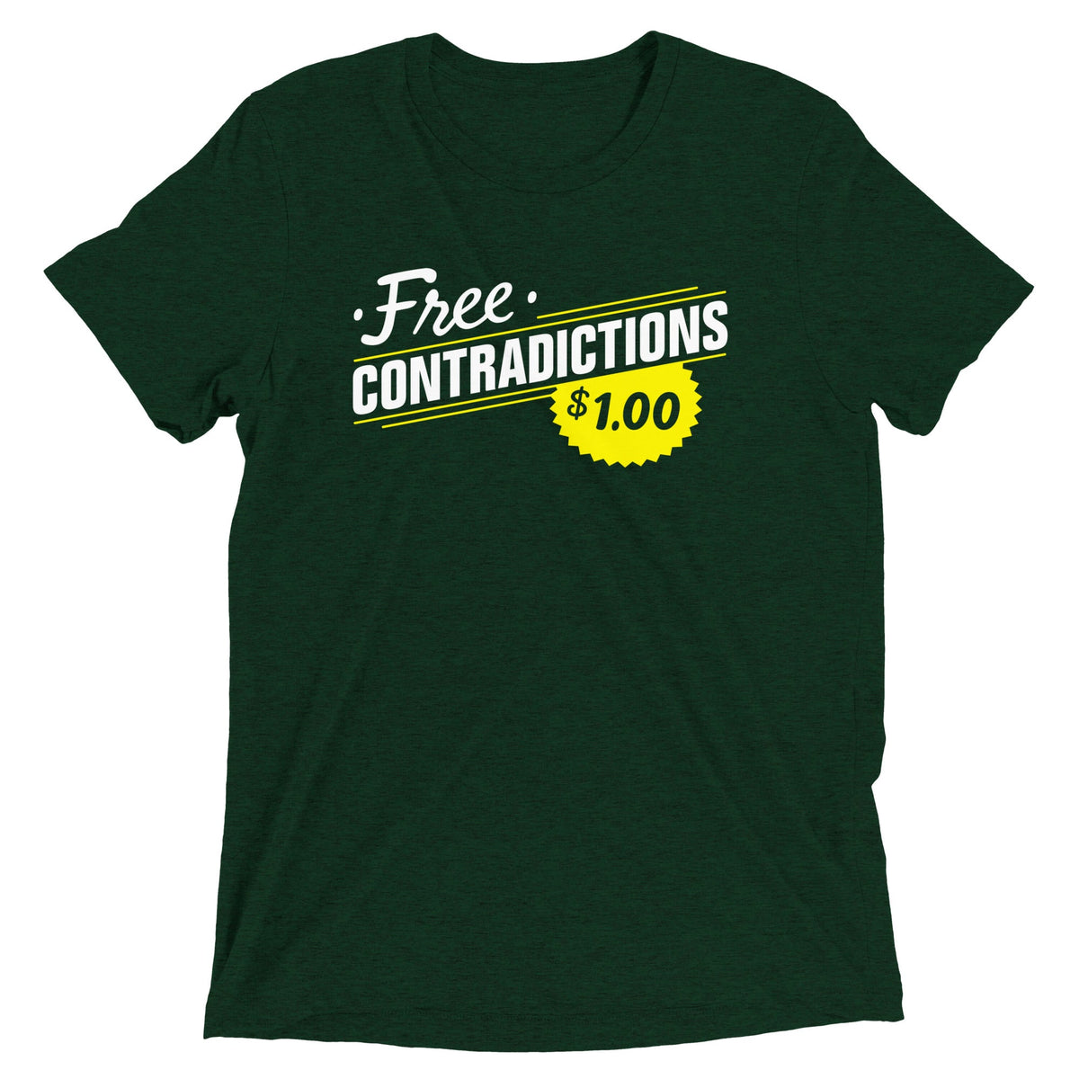 Free Contradictions Men's Tri-Blend Tee product image 3