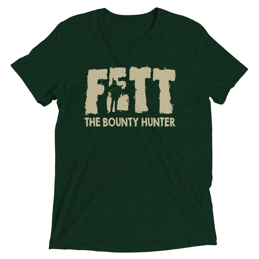 Fett, Bounty Hunter Men's Tri-Blend Tee product image 3