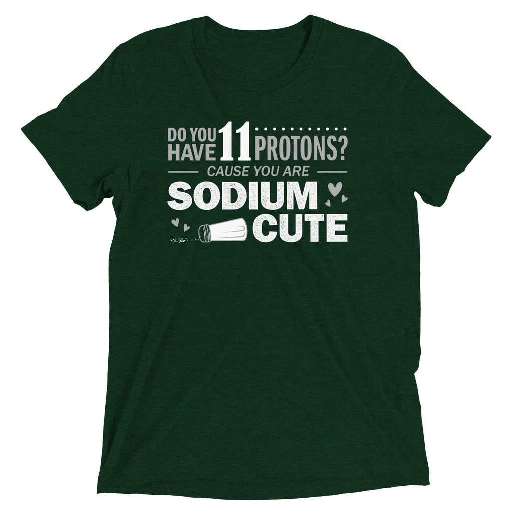 Do You Have 11 Protons? Men's Tri-Blend Tee product image 3