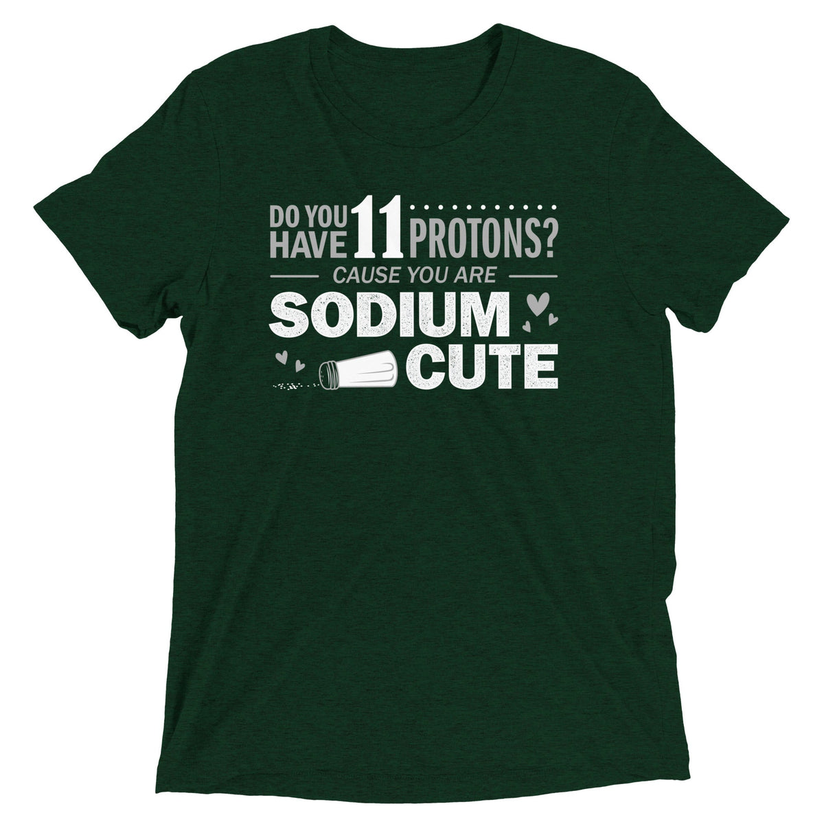 Do You Have 11 Protons? Men's Tri-Blend Tee product image 3