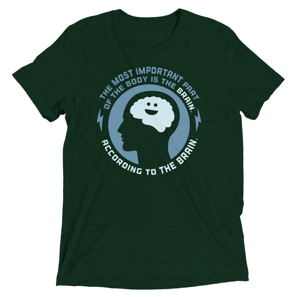 Most Important Part Of The Body Men's Tri-Blend Tee product image 3