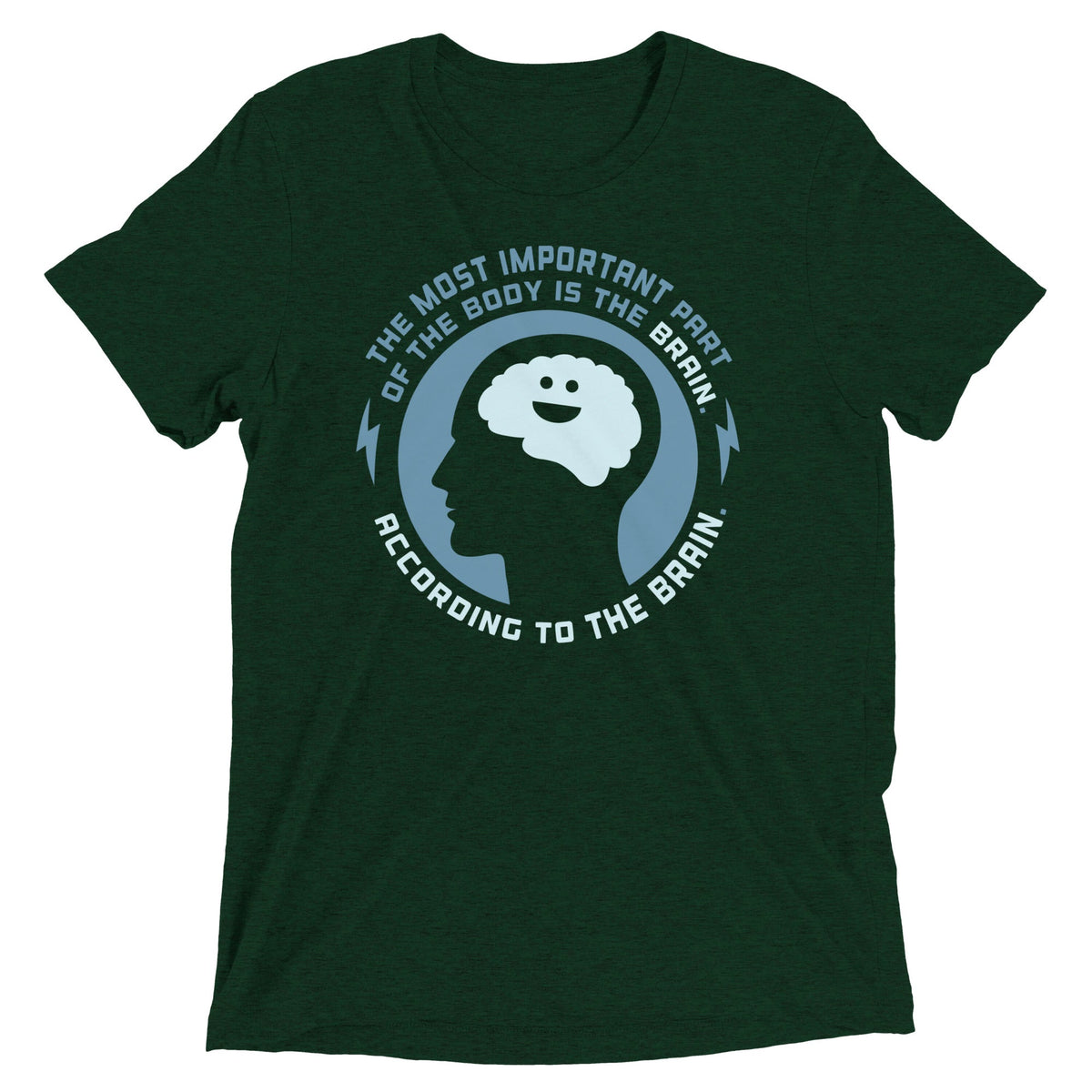 Most Important Part Of The Body Men's Tri-Blend Tee product image 3