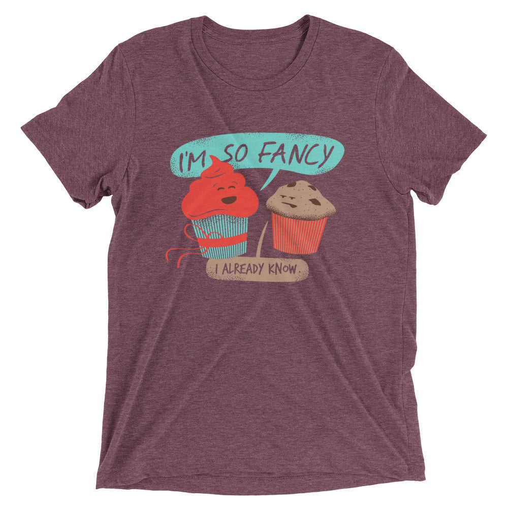I'm So Fancy Men's Tri-Blend Tee
