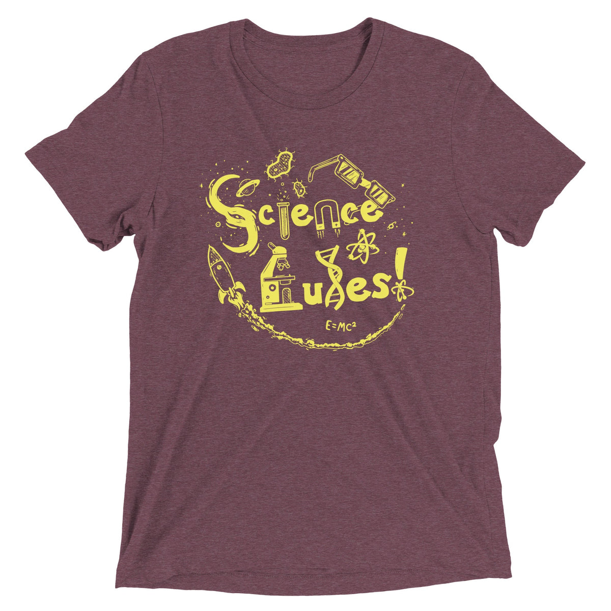 Science Rules! Men's Tri-Blend Tee product image 3