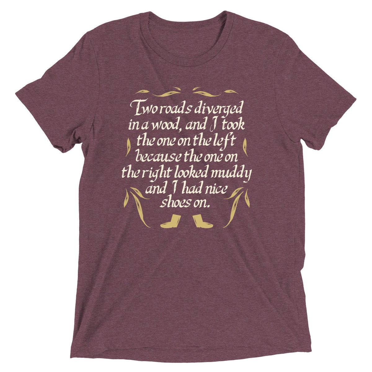 Two Roads Diverged Men's Tri-Blend Tee product image 4